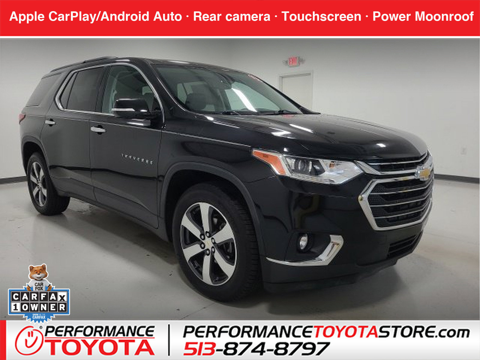 Used 2019 Chevrolet Traverse LT w/ LT Premium Package AWD/4WD image 1