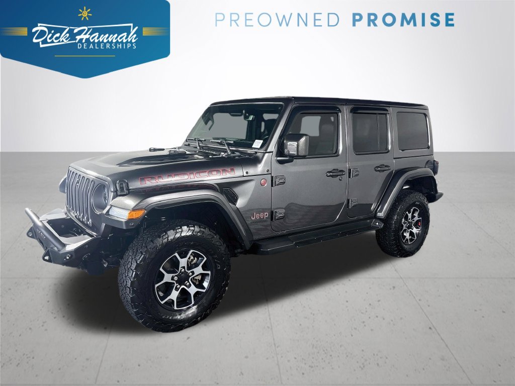 Used 2022 Jeep Wrangler Unlimited Rubicon w/ LED Lighting Group