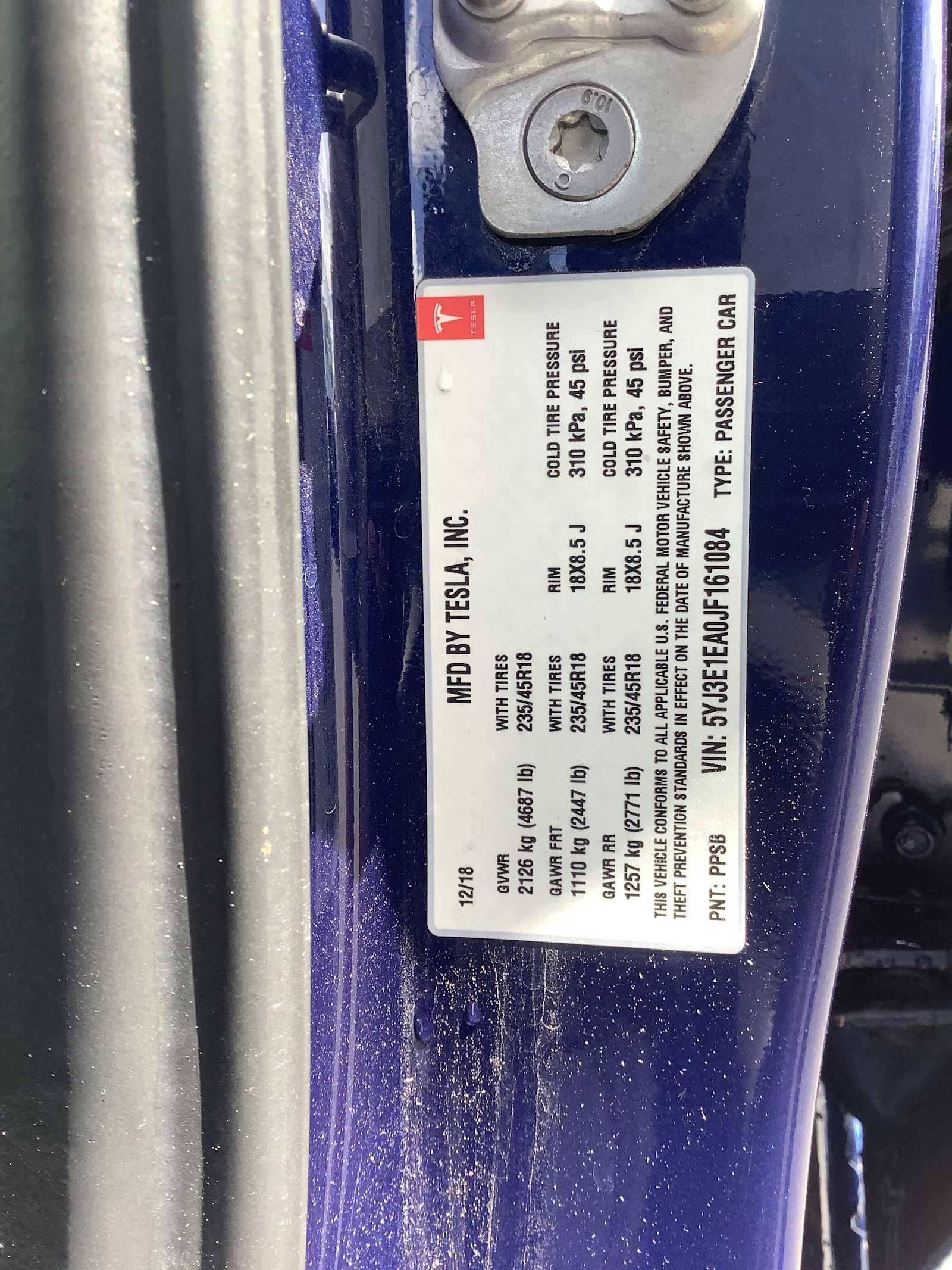 Used 2018 Tesla Model 3 Mid Range RWD image 10