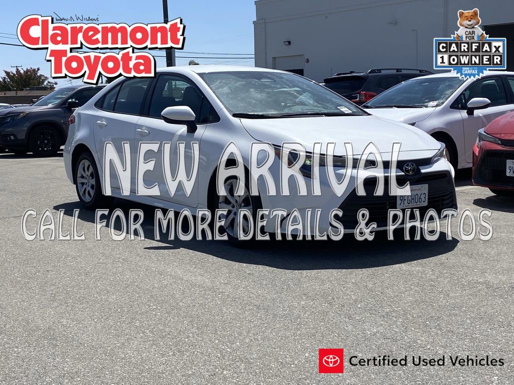 Certified 2023 Toyota Corolla LE w/ Carpet Mat Package (TMS) FWD image 1