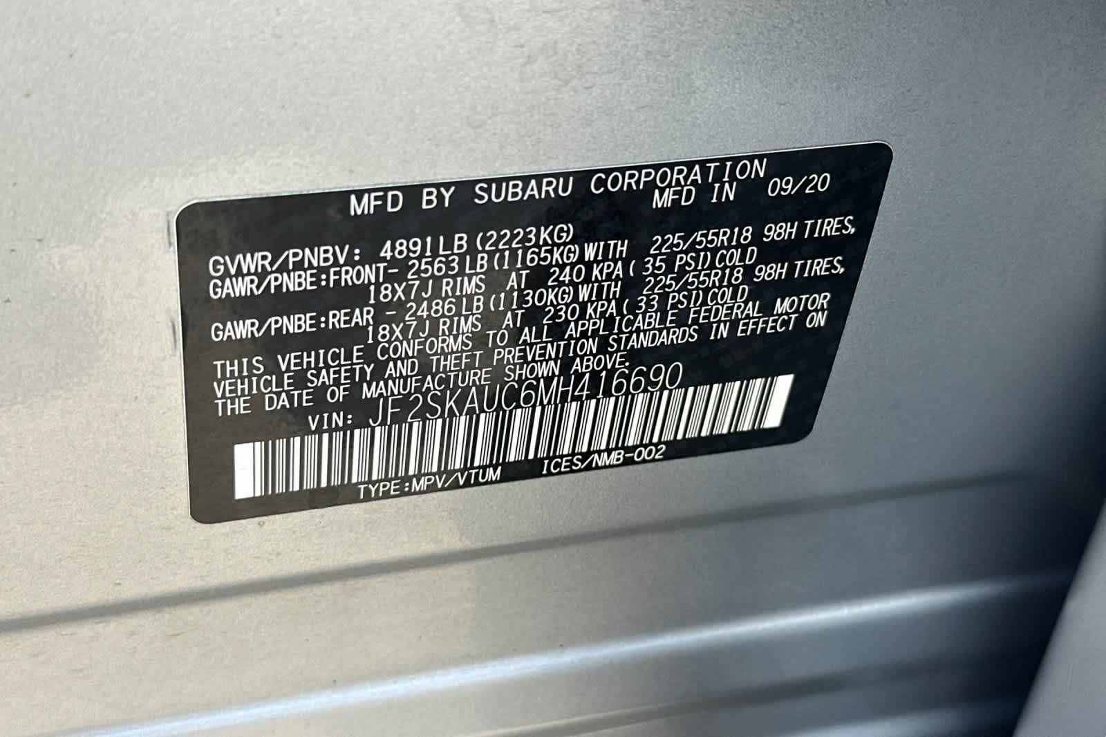 Used 2021 Subaru Forester Limited AWD/4WD image 29