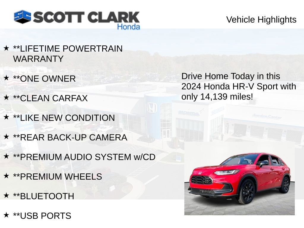 Used 2024 Honda HR-V Sport image 11