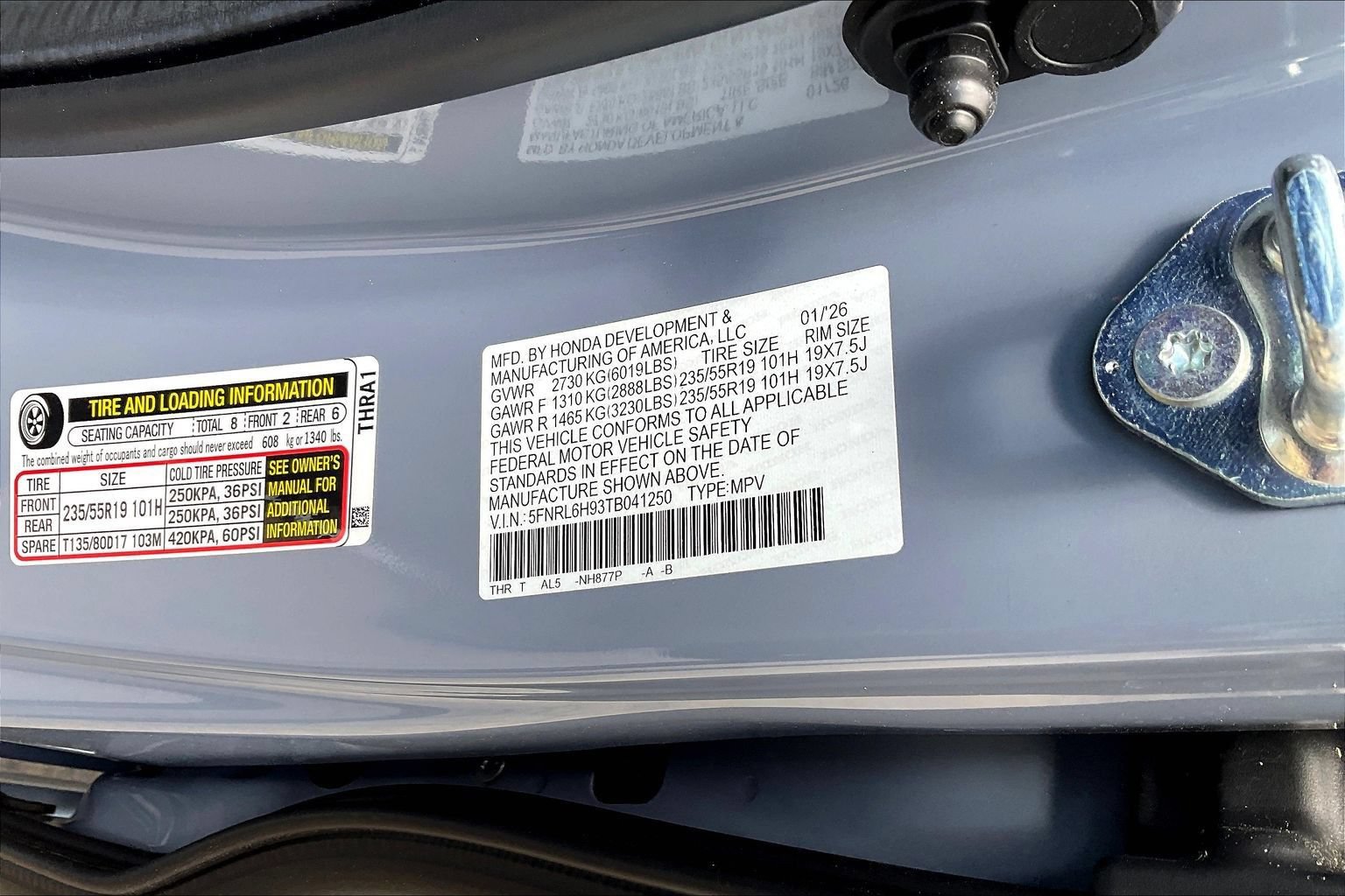 Used 2026 Honda Odyssey Elite image 19