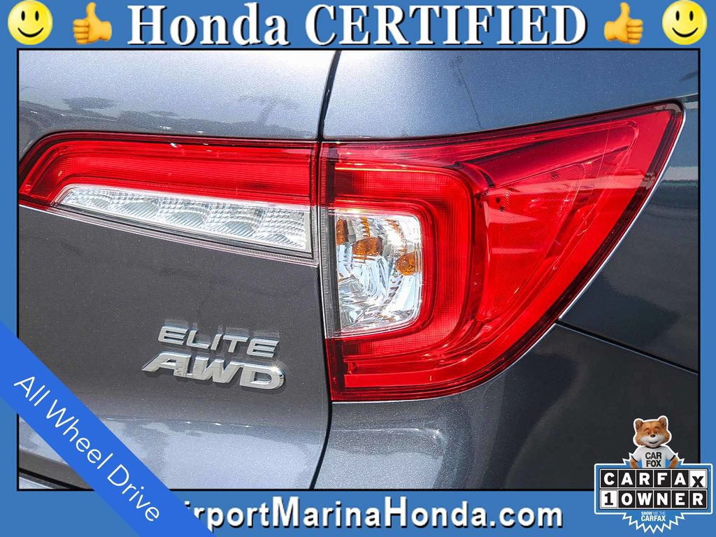 Certified 2022 Honda Pilot Elite image 15