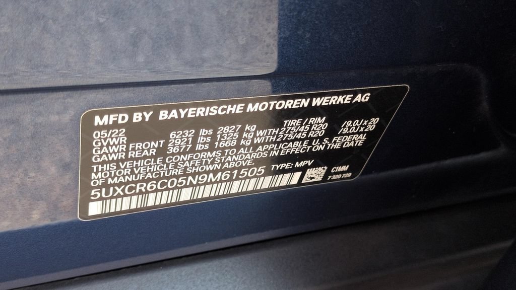 Used 2022 BMW X5 xDrive40i w/ Premium Package AWD/4WD image 25