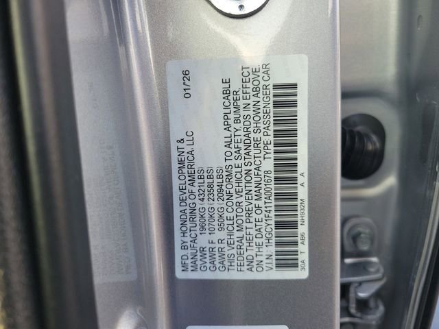 New 2026 Honda Accord SE image 42