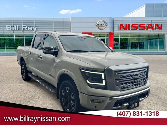 Used 2024 Nissan Titan Platinum Reserve w/ Moonroof Package AWD/4WD video 1