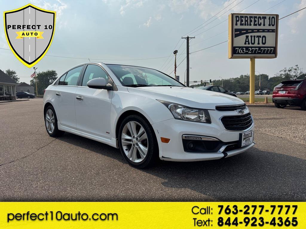 Used 2015 Chevrolet Cruze LTZ w/ Sun, Sound and Sport Package