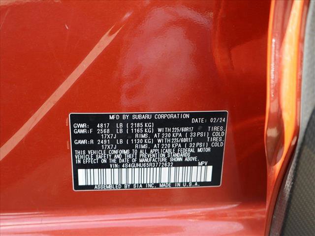 Used 2024 Subaru Crosstrek 2.5i Wilderness w/ Crosstrek Mirror Package AWD/4WD image 16