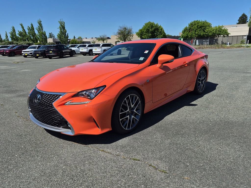 Used 2015 Lexus RC 350 w/ F Sport w/Summer Tires RWD image 7