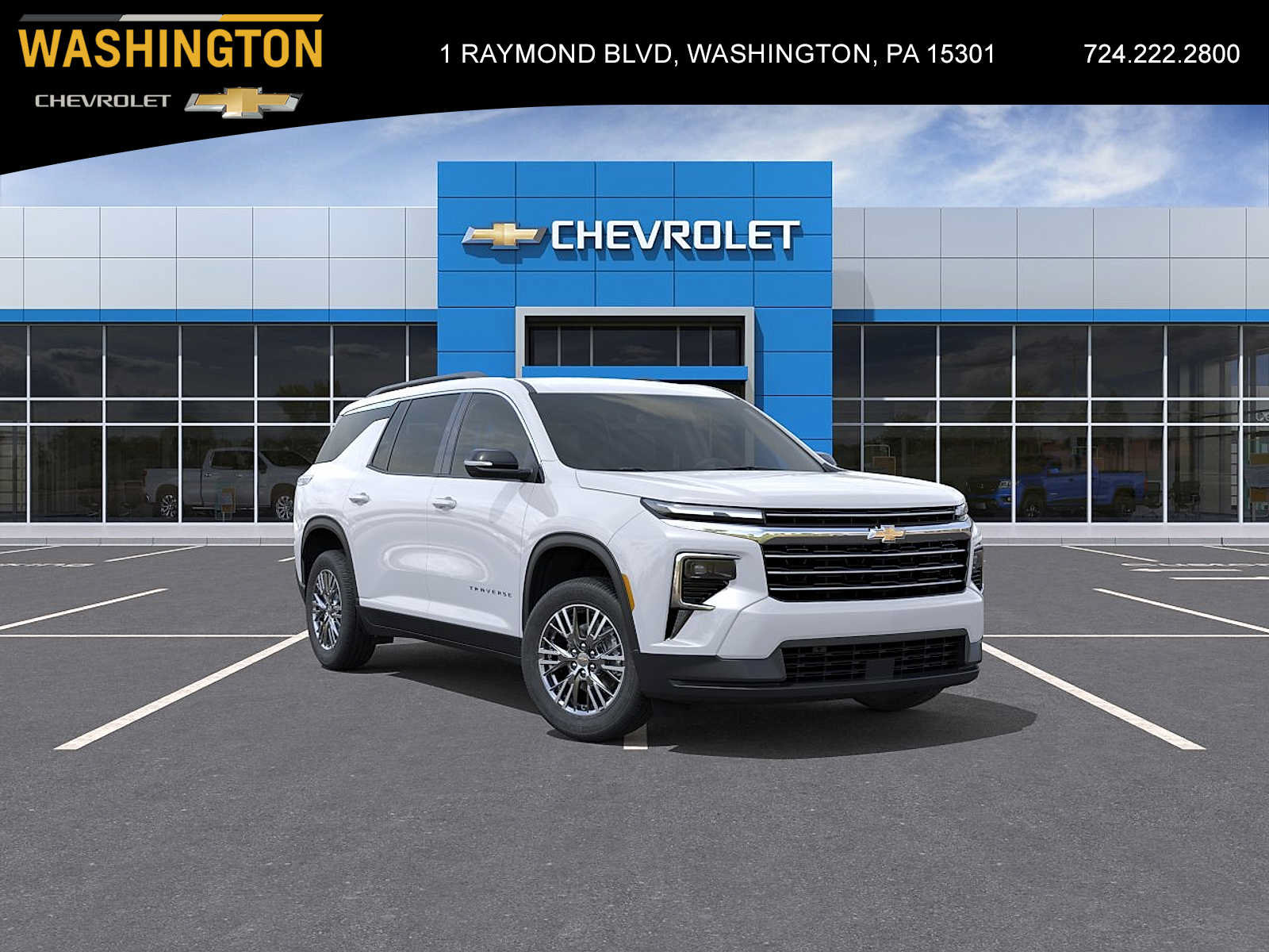 New 2026 Chevrolet Traverse LT w/ LPO, Floor Liner Package AWD/4WD image 1