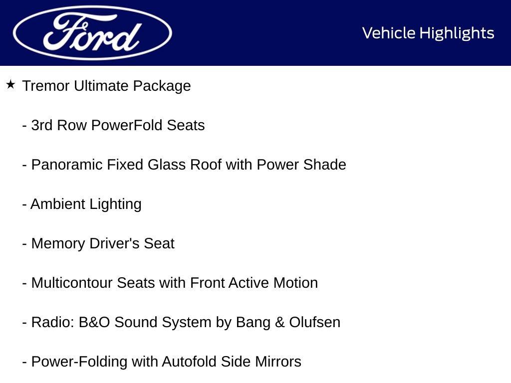 New 2026 Ford Explorer Tremor w/ Tremor Ultimate Package AWD/4WD image 5