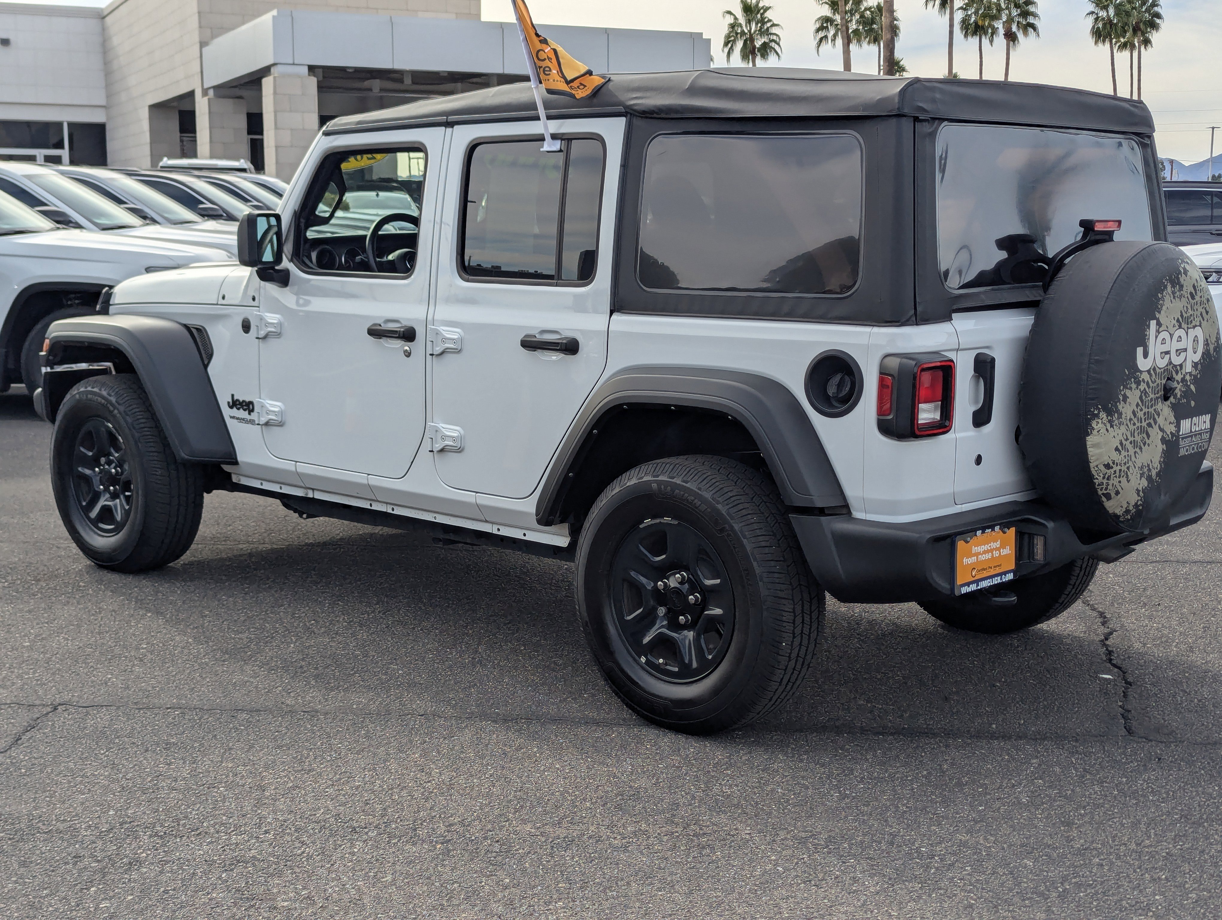 Used 2022 Jeep Wrangler Unlimited Sport image 4