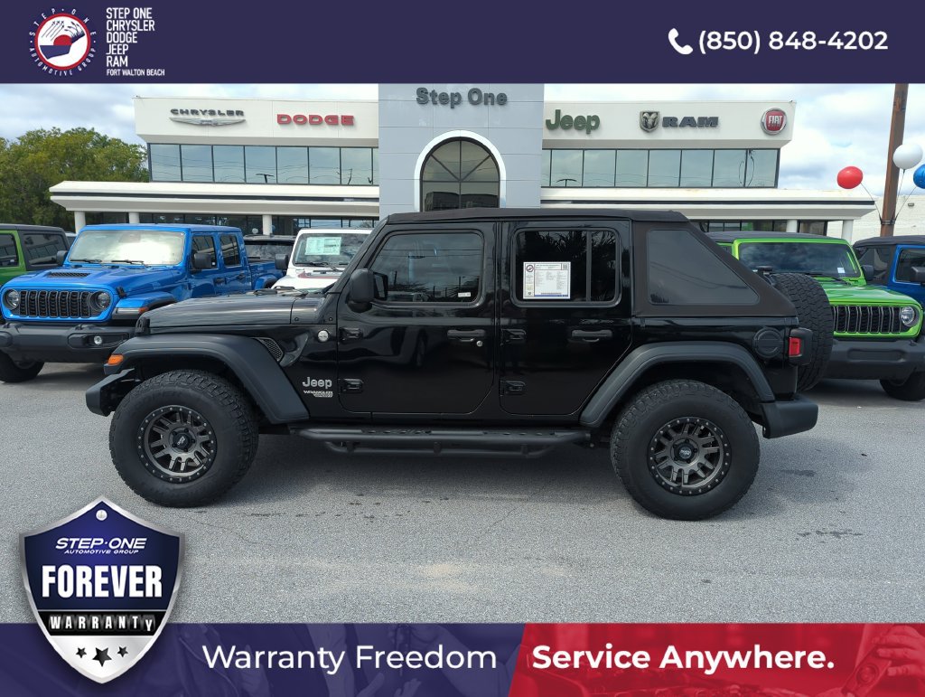 Used 2019 Jeep Wrangler Unlimited Sport S AWD/4WD image 3