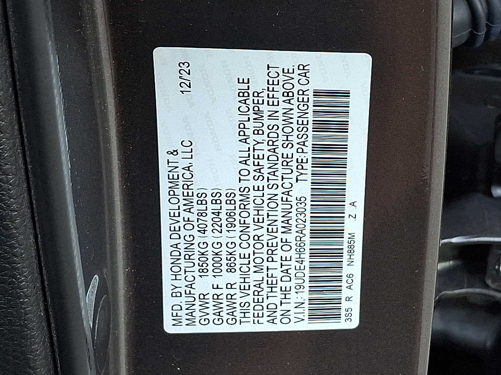 Certified 2024 Acura Integra A-Spec FWD image 27
