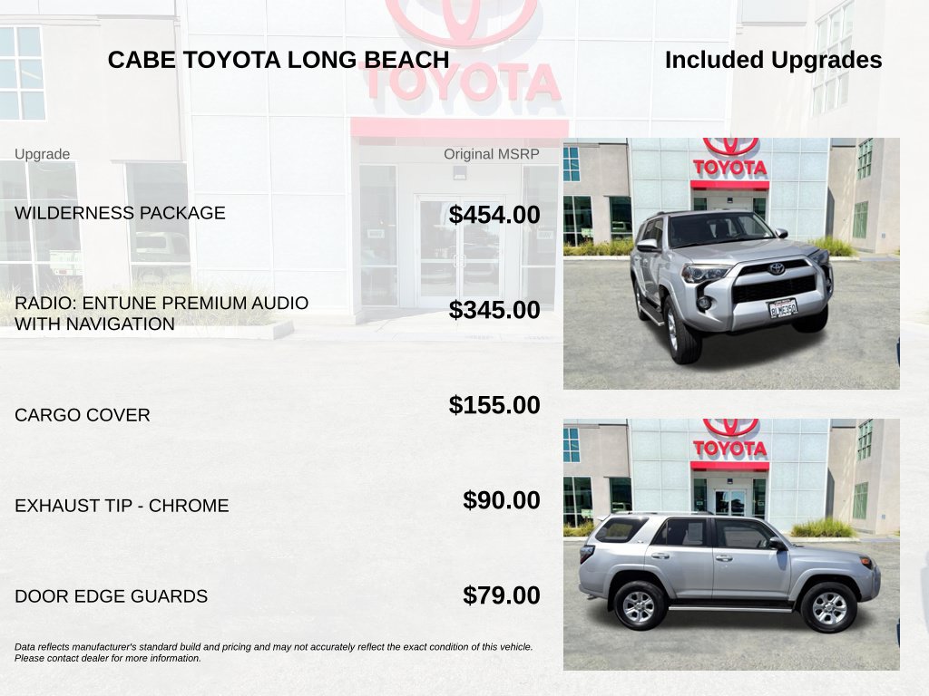 Used 2019 Toyota 4Runner SR5 w/ Wilderness Package AWD/4WD image 5