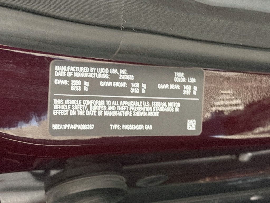 Used 2023 Lucid Air Pure AWD/4WD image 32