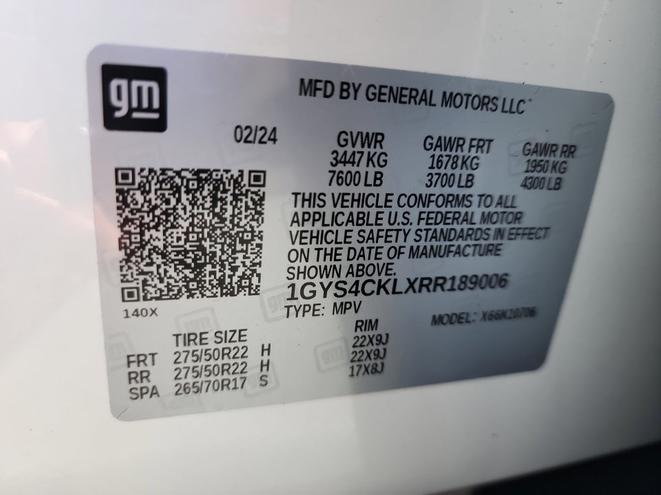 Certified 2024 Cadillac Escalade Premium Luxury w/ Performance Package image 35