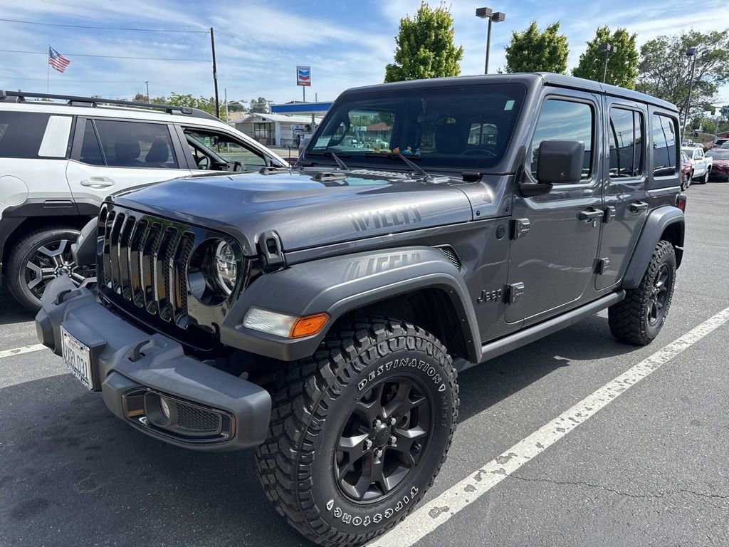 Used 2022 Jeep Wrangler Unlimited Sport AWD/4WD image 1