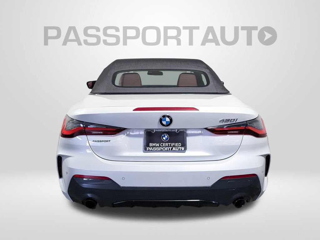 Certified 2022 BMW 430i Convertible w/ M Sport Package RWD image 11