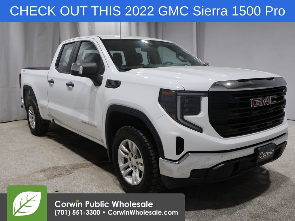 Used 2022 GMC Sierra 1500 Pro w/ 1SA Safety Plus Package image 1
