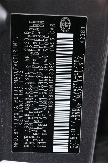 Used 2022 Toyota Camry XSE image 32