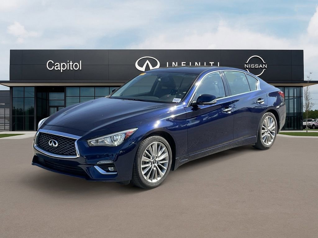 Used 2022 INFINITI Q50 Luxe w/ Cargo Package