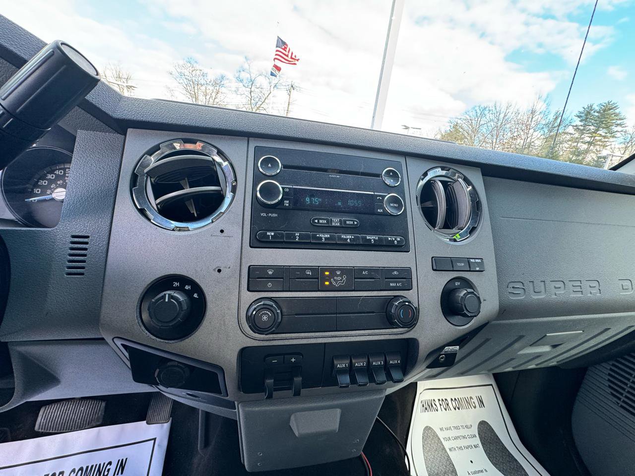 Used 2013 Ford F550 4WD XLT POWERSTROKE DIESEL SWI w/ Snow Plow Prep Pkg image 31