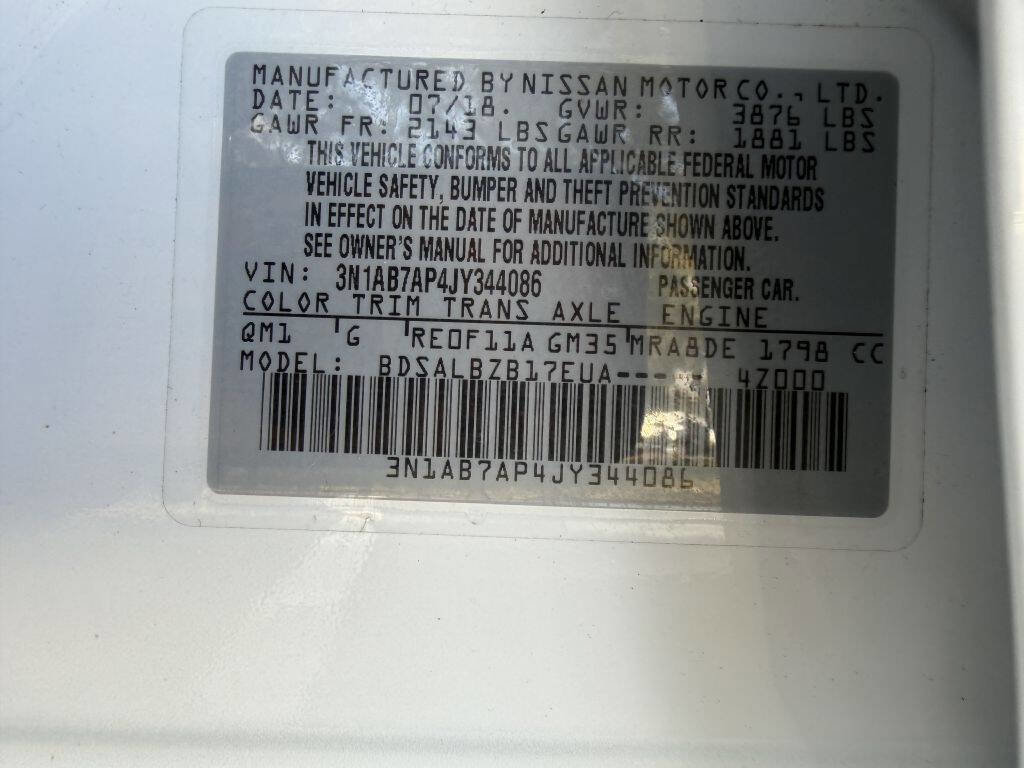 Used 2018 Nissan Sentra S image 25