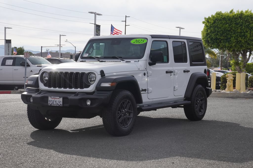 Certified 2025 Jeep Wrangler Unlimited Sport AWD/4WD image 8