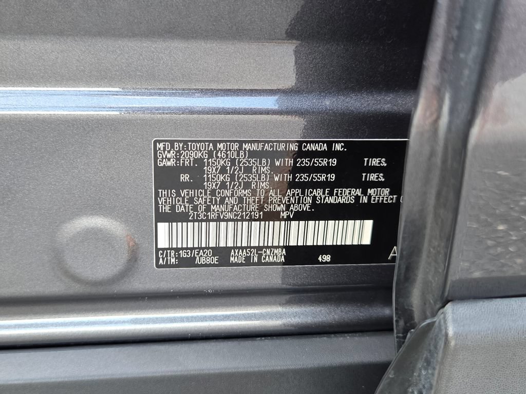 Certified 2022 Toyota RAV4 XLE Premium FWD image 19