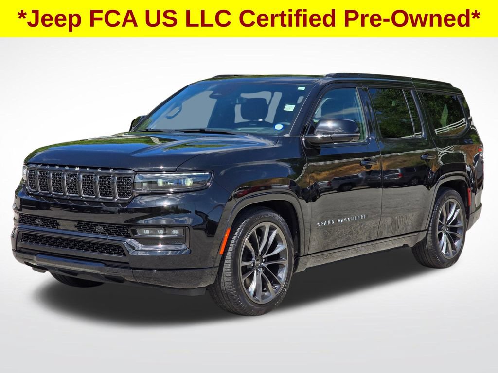Used 2024 Jeep Grand Wagoneer Series II Obsidian w/ Quick Order Packagew 28T AWD/4WD image 2