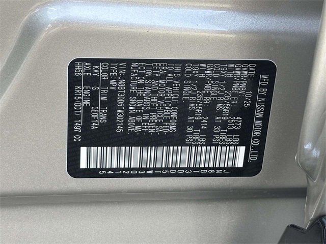 New 2026 Nissan Rogue Platinum w/ Platinum Premium Package image 25