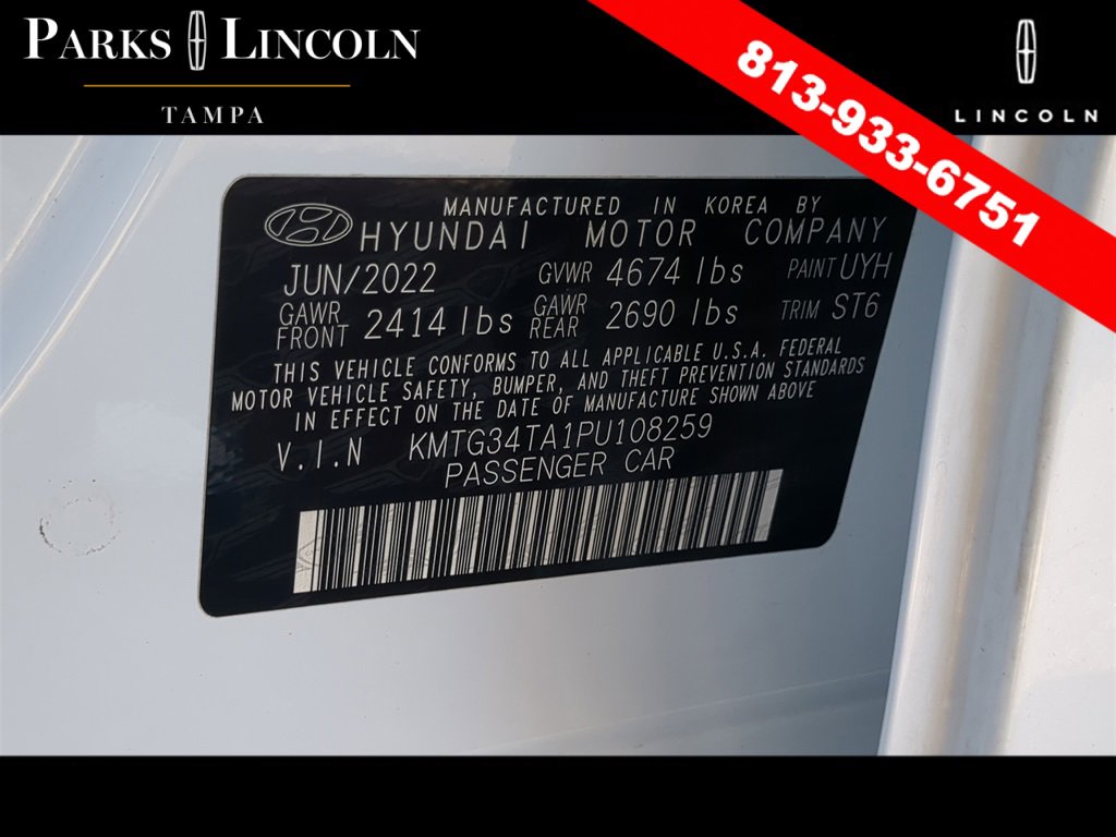 Used 2023 Genesis G70 2.0T w/ Sport Prestige Package image 35