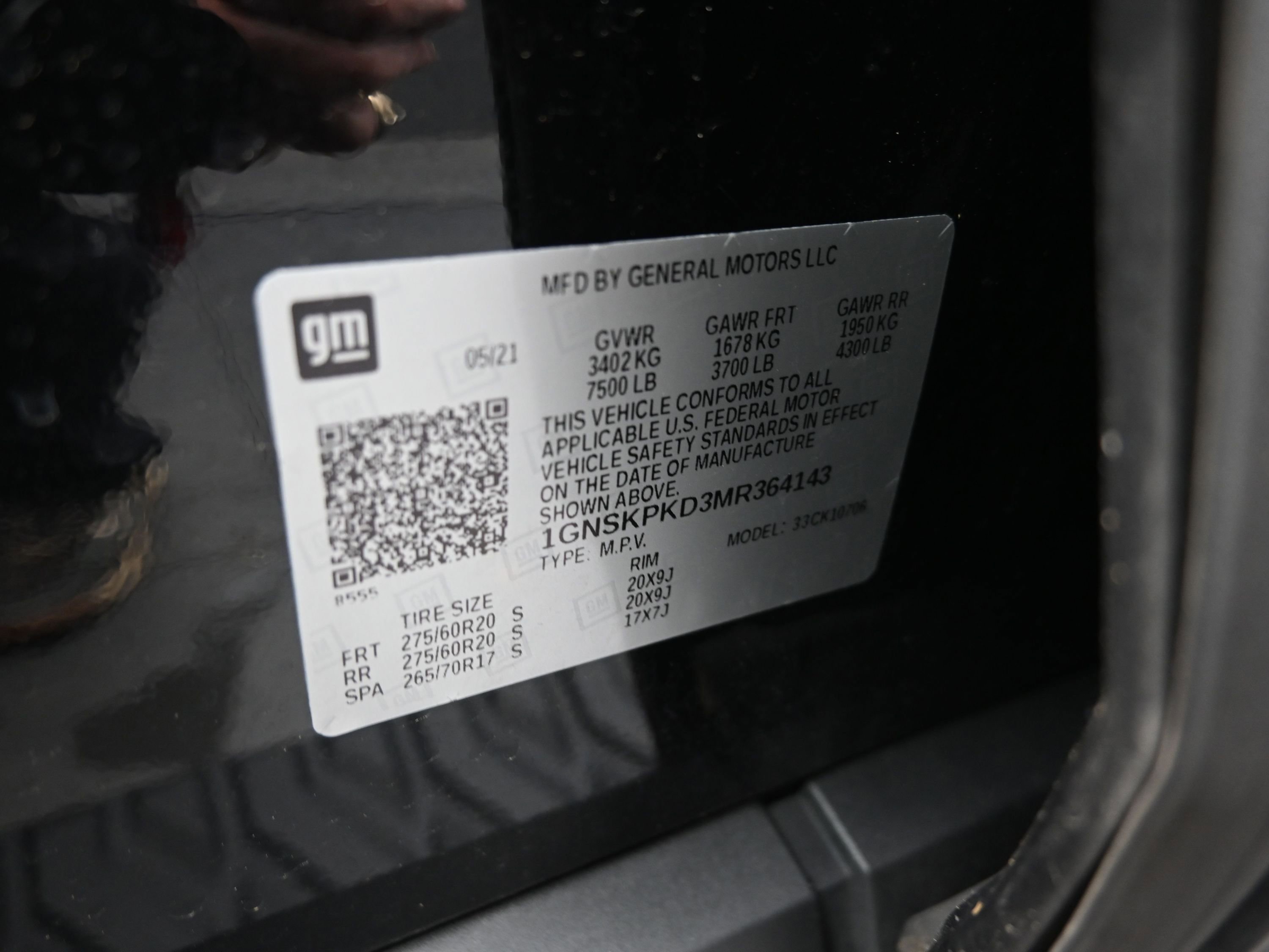 Certified 2021 Chevrolet Tahoe Z71 image 11