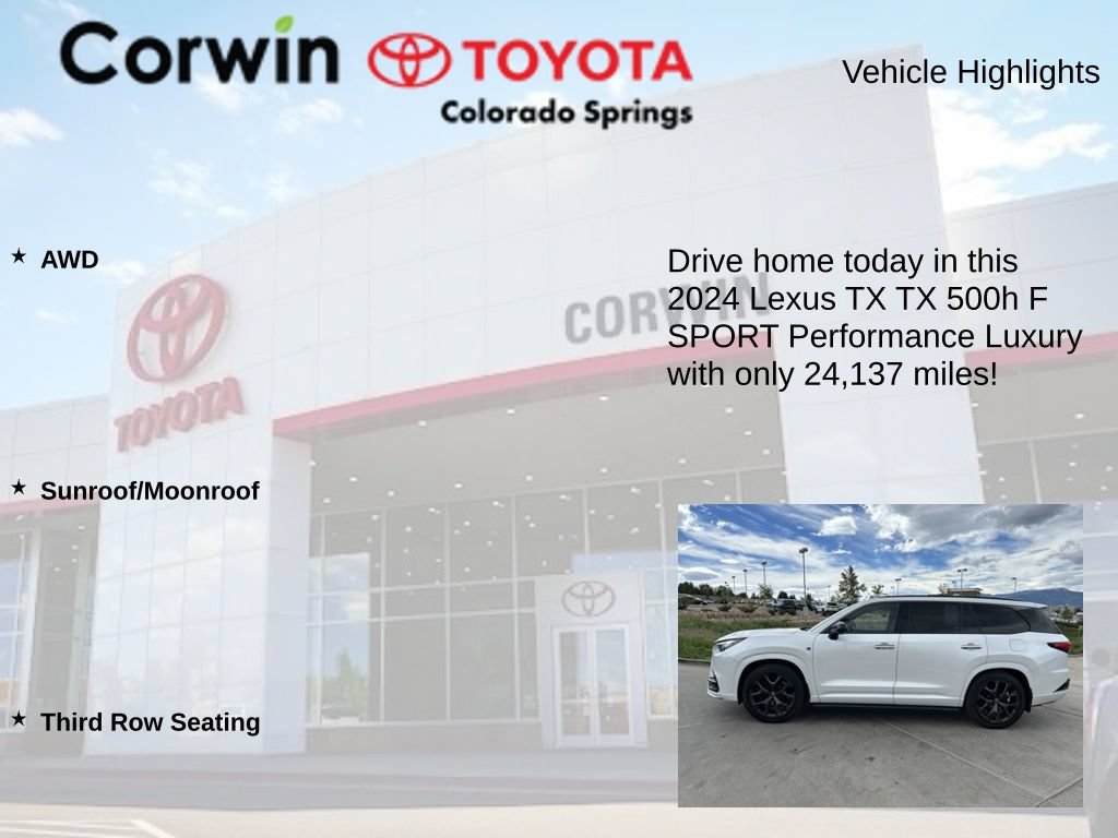 Used 2024 Lexus TX 500h AWD image 6