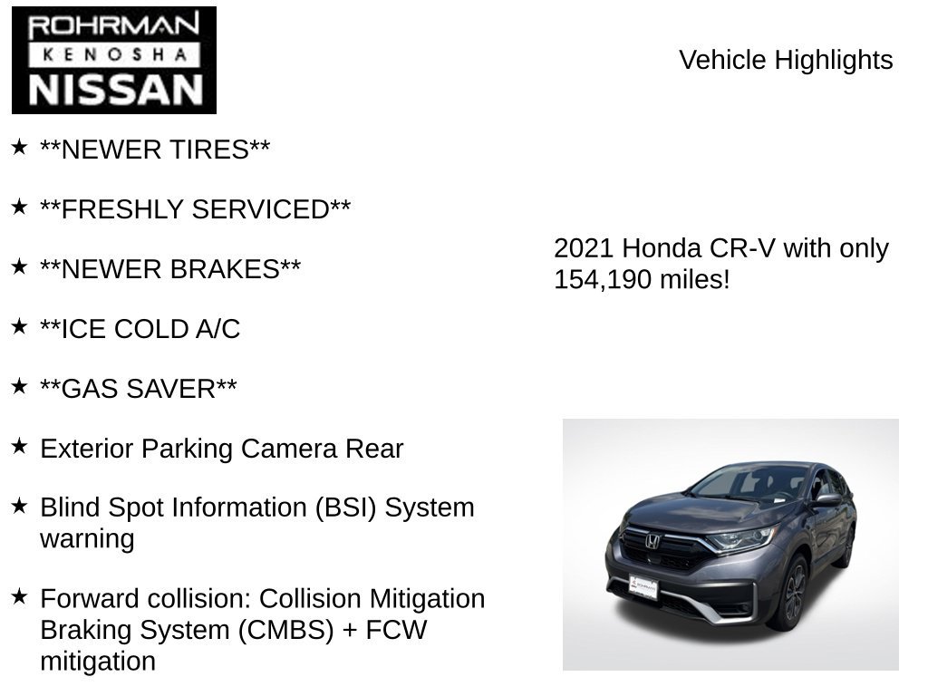 Used 2021 Honda CR-V EX image 7