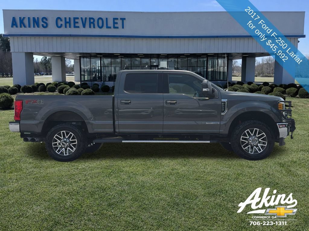 Used 2017 Ford F250 Lariat w/ Lariat Ultimate Package AWD/4WD image 7
