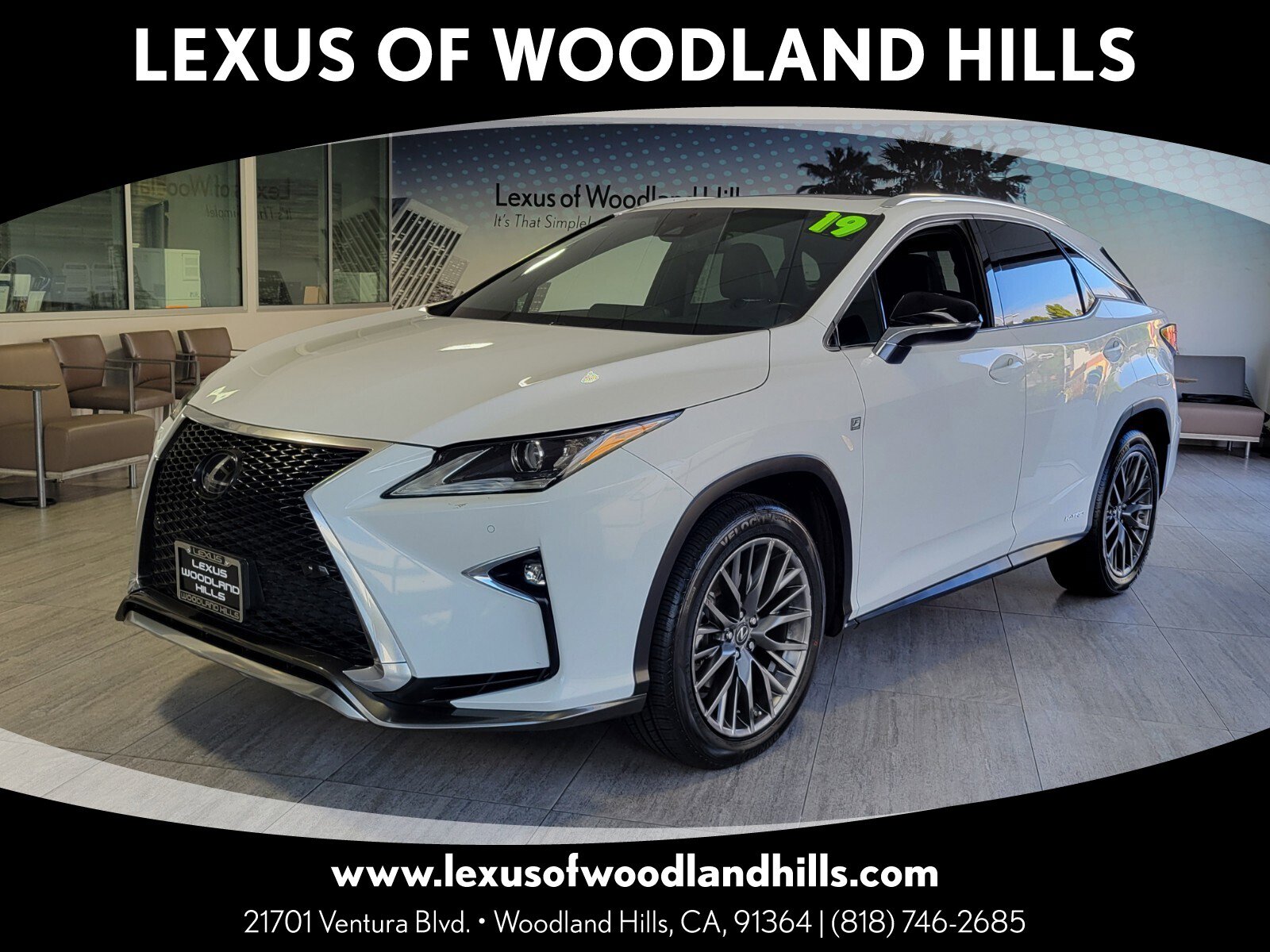 Used 2019 Lexus RX 450h F Sport