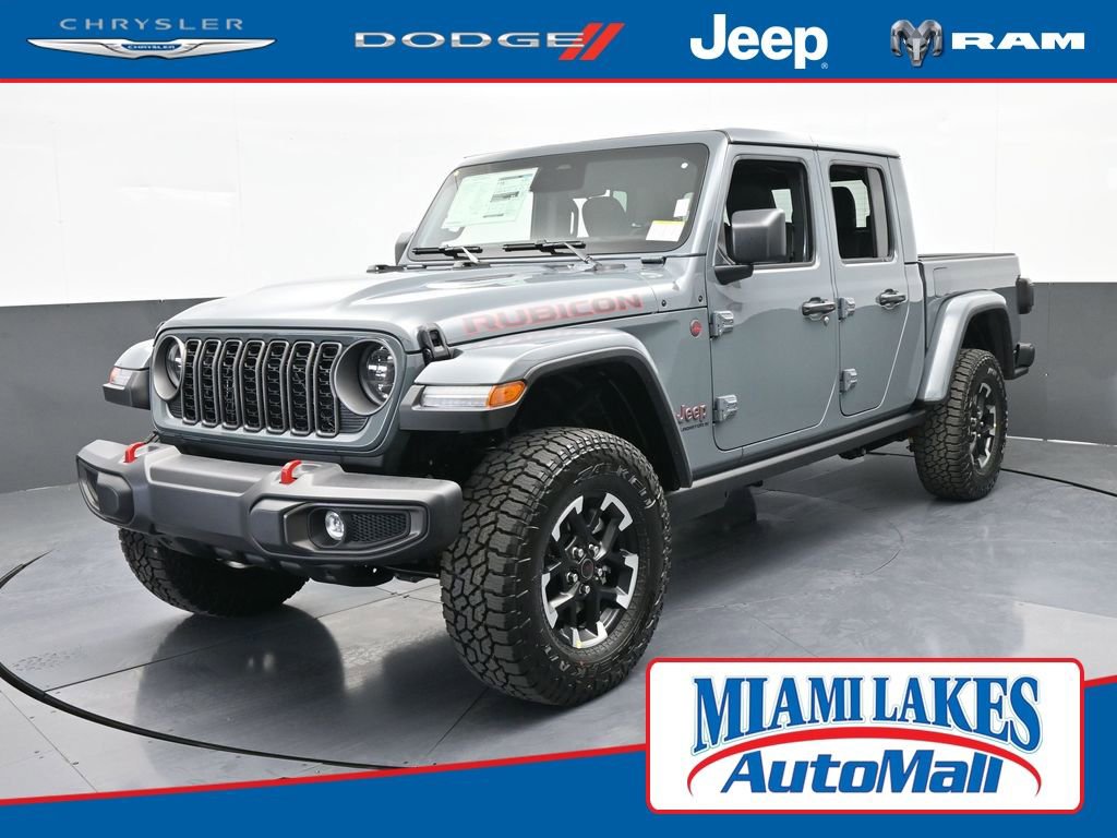 New 2026 Jeep Gladiator Rubicon w/ Steel Power Dome Hood Package AWD/4WD image 1