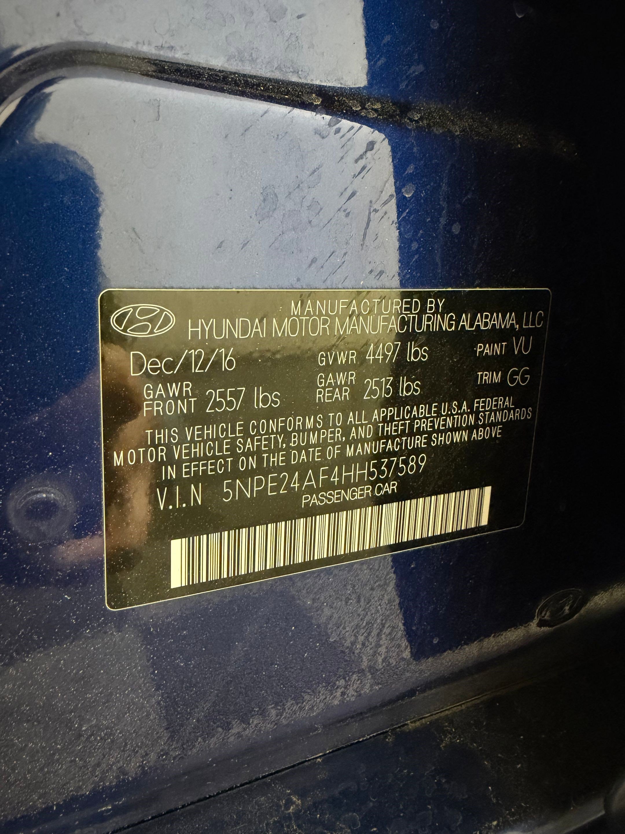 Used 2017 Hyundai Sonata SE FWD image 25