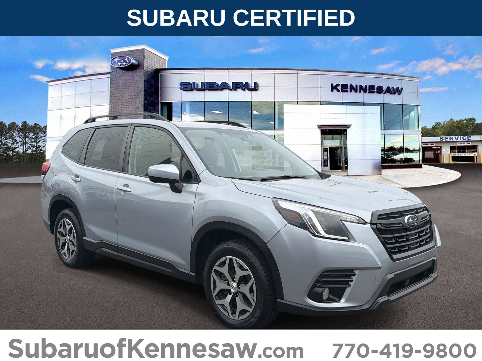 Certified 2023 Subaru Forester Premium AWD/4WD image 1