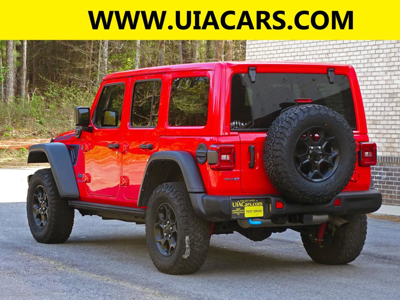 Used 2023 Jeep Wrangler Unlimited Rubicon 4xe AWD/4WD image 7