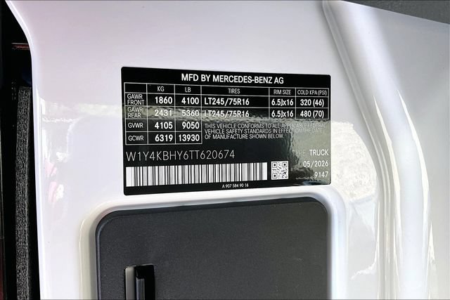 New 2026 Mercedes-Benz Sprinter 2500 image 16