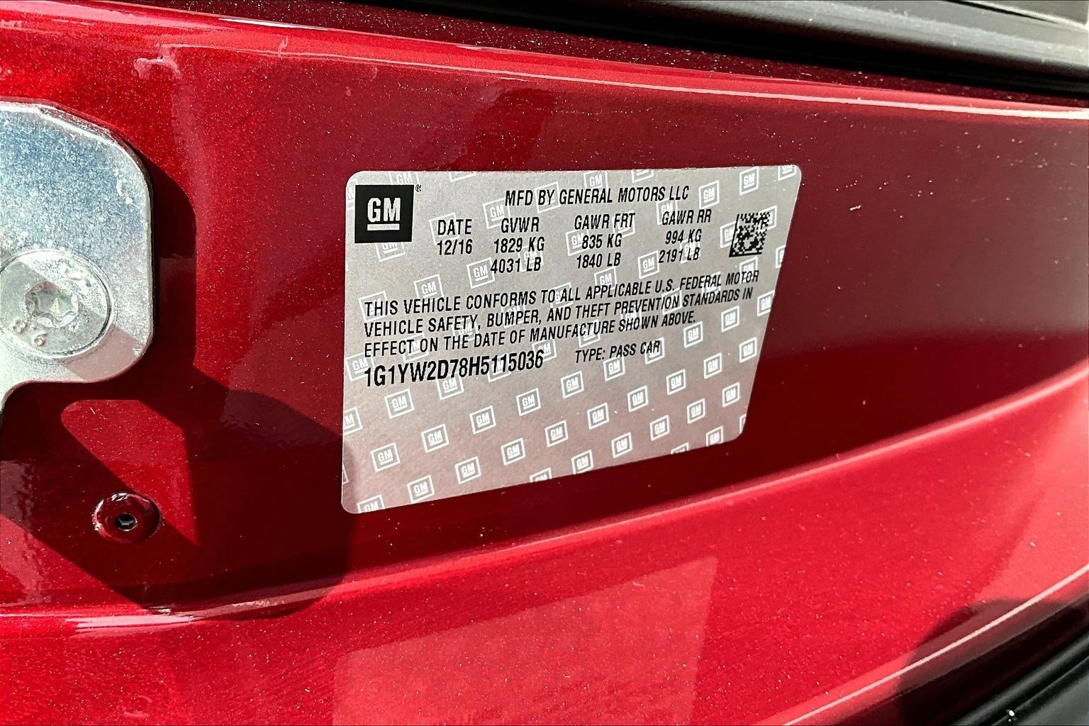 Used 2017 Chevrolet Corvette Grand Sport w/ Z07 Performance Package image 16