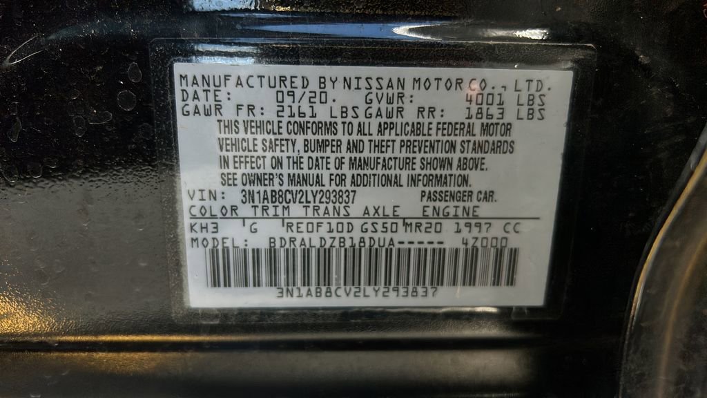 Used 2020 Nissan Sentra SV FWD image 28