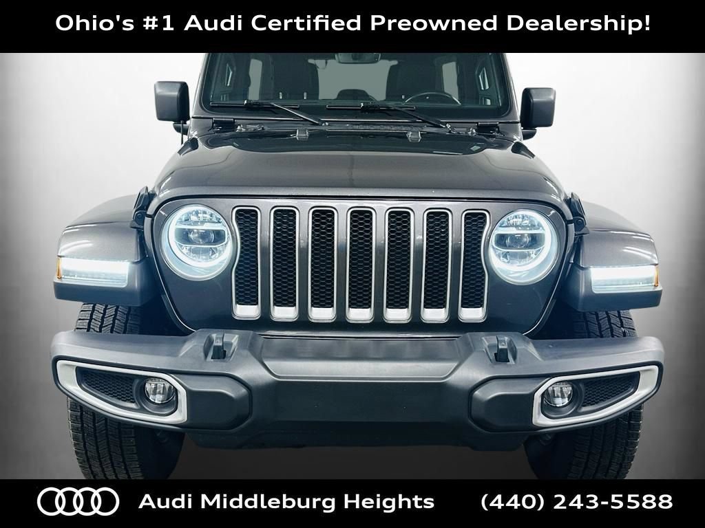 Used 2021 Jeep Wrangler Unlimited Sahara AWD/4WD image 2