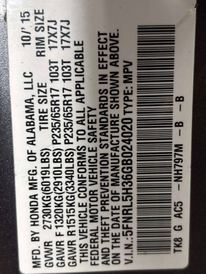 Used 2016 Honda Odyssey SE image 37