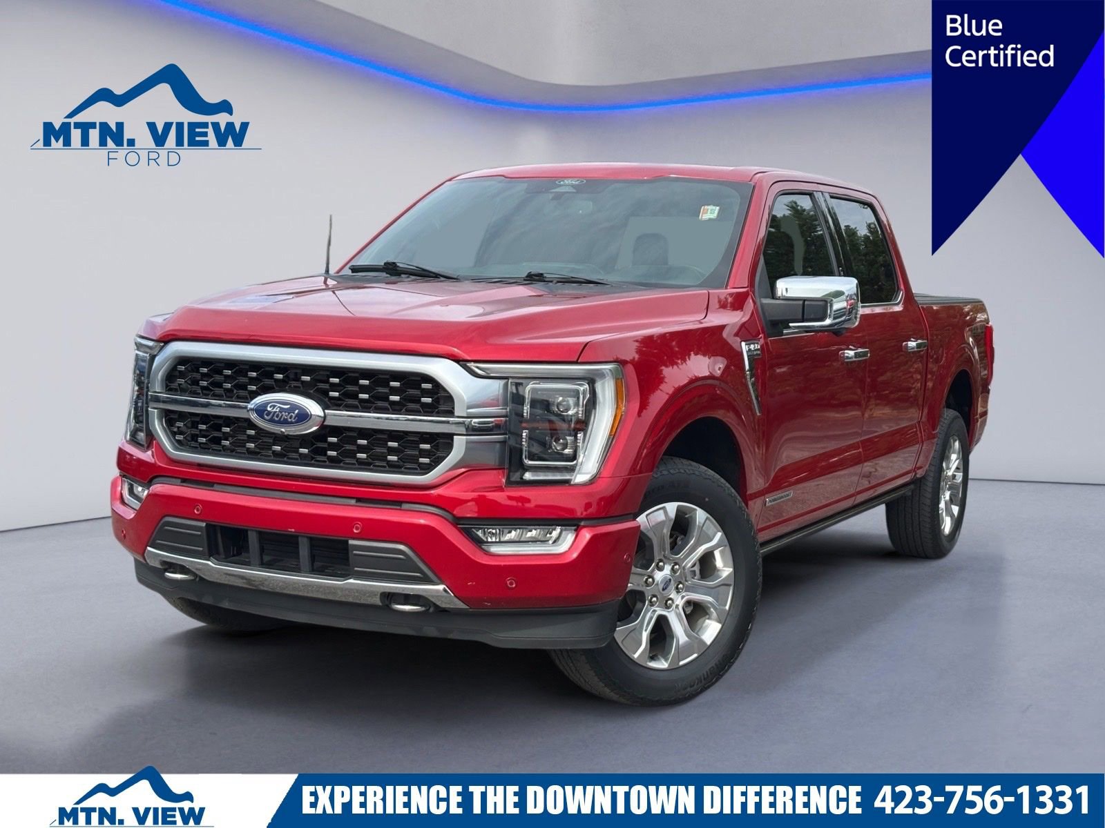 Certified 2022 Ford F150 Platinum w/ Equipment Group 701A High