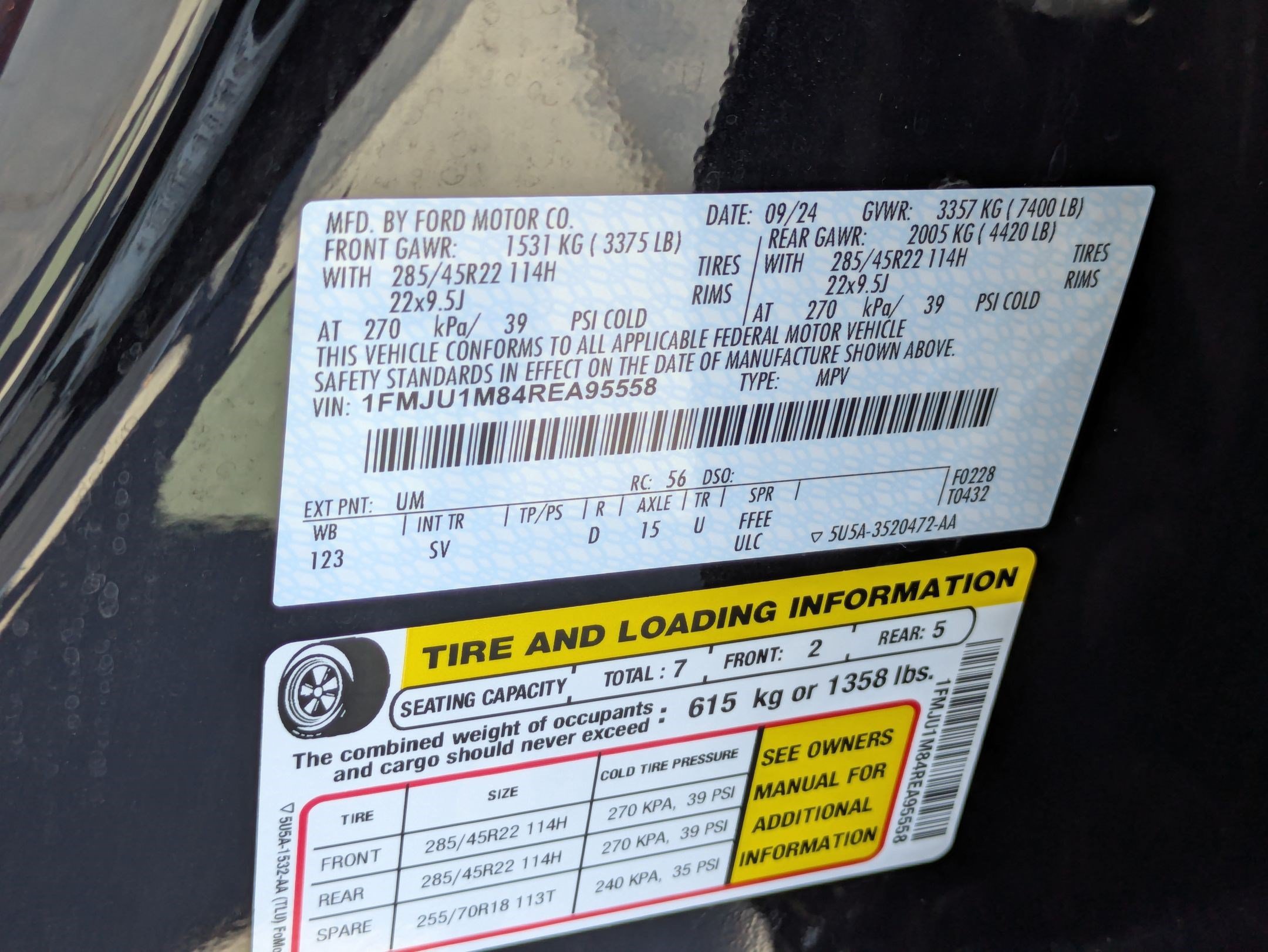 Used 2024 Ford Expedition Platinum AWD/4WD image 37